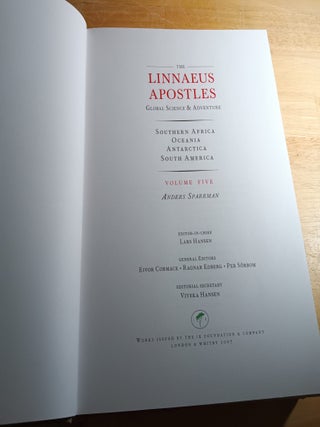 The Linnaeus Apostles: Global Science & Adventure (complete, eight volumes in eleven books)