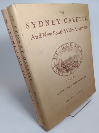 Item #114224 The Sydney Gazette and New South Wales Advertiser, Volumes I and II ONLY. TRUSTEES...