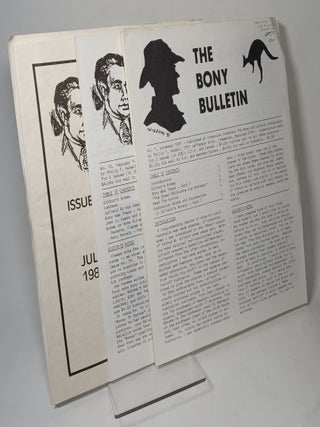Item #114965 The Bony Bulletin, 31 ISSUE LOT. Philip T. ASDELL