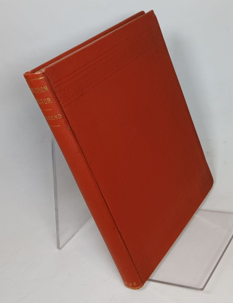 Item #119177 The Induction Motor: A Short Treatise on Its Theory and Design, with Numerous Experimental Data and Diagrams. B. A. BEHREND.