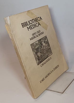Item #119355 Bibliotheca Medica: A Collection of 900 Medical Books, Prints and Broadsides of the...