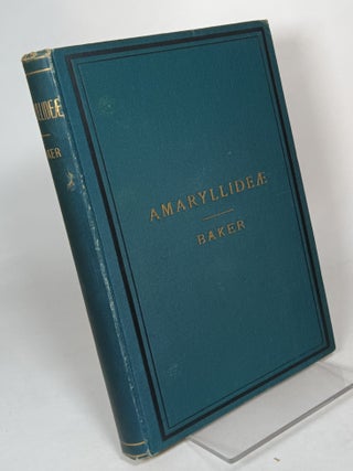 Item #119546 Handbook of the Amaryllideae. J. G. BAKER