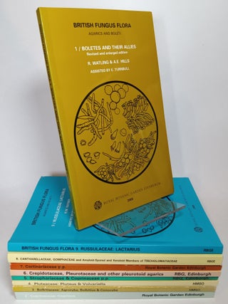 Item #122279 British Fungus Flora: Agarics and Boleti (nine volume set, with color charts). R....