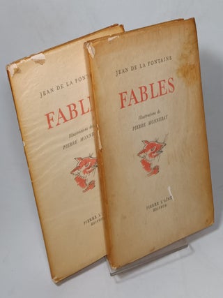 Item #123403 Fables (two volume set). Jean de LA FONTAINE, Pierre Monnerat