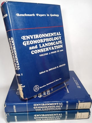 Item #124705 Environmental Geomorphology and Landscape Conservation (complete in three volumes)....