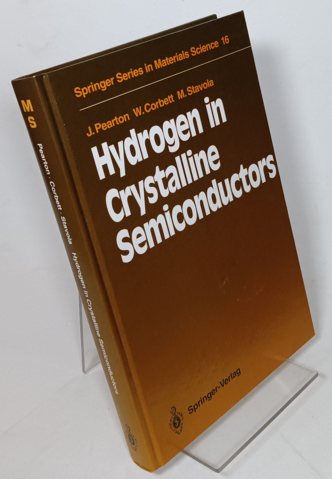 Hydrogen in Crystalline Semiconductors | J. CORBETT PEARTON, M., W ...