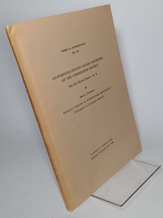 Item #130717 Eighteenth Century Navajo Fortresses of the Gobernador District. The Earl Morris...