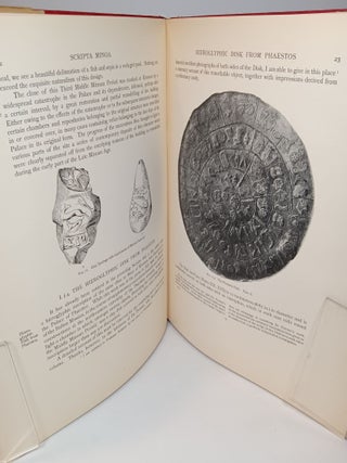 Scripta Minoa; The Written Documents of Minoan Crete With Special Reference to the Archives of Knossos. Volume 1: The Hieroglyphic and Primitive Linear Classes with an Account of the Discovery of the Pre-Phoenician Scripts, Their Place in Minoan Story and Their Mediterranean Relations