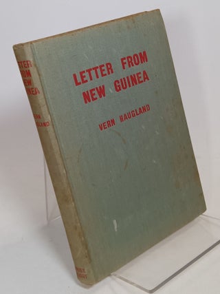 Item #133965 Letter from New Guinea. Vern HAUGLAND