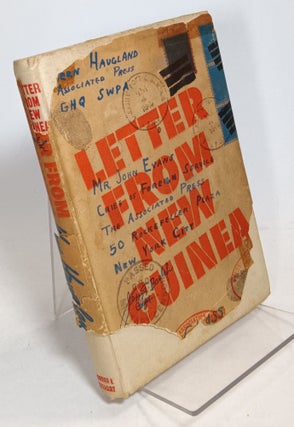 Item #133966 Letter from New Guinea. Vern HAUGLAND
