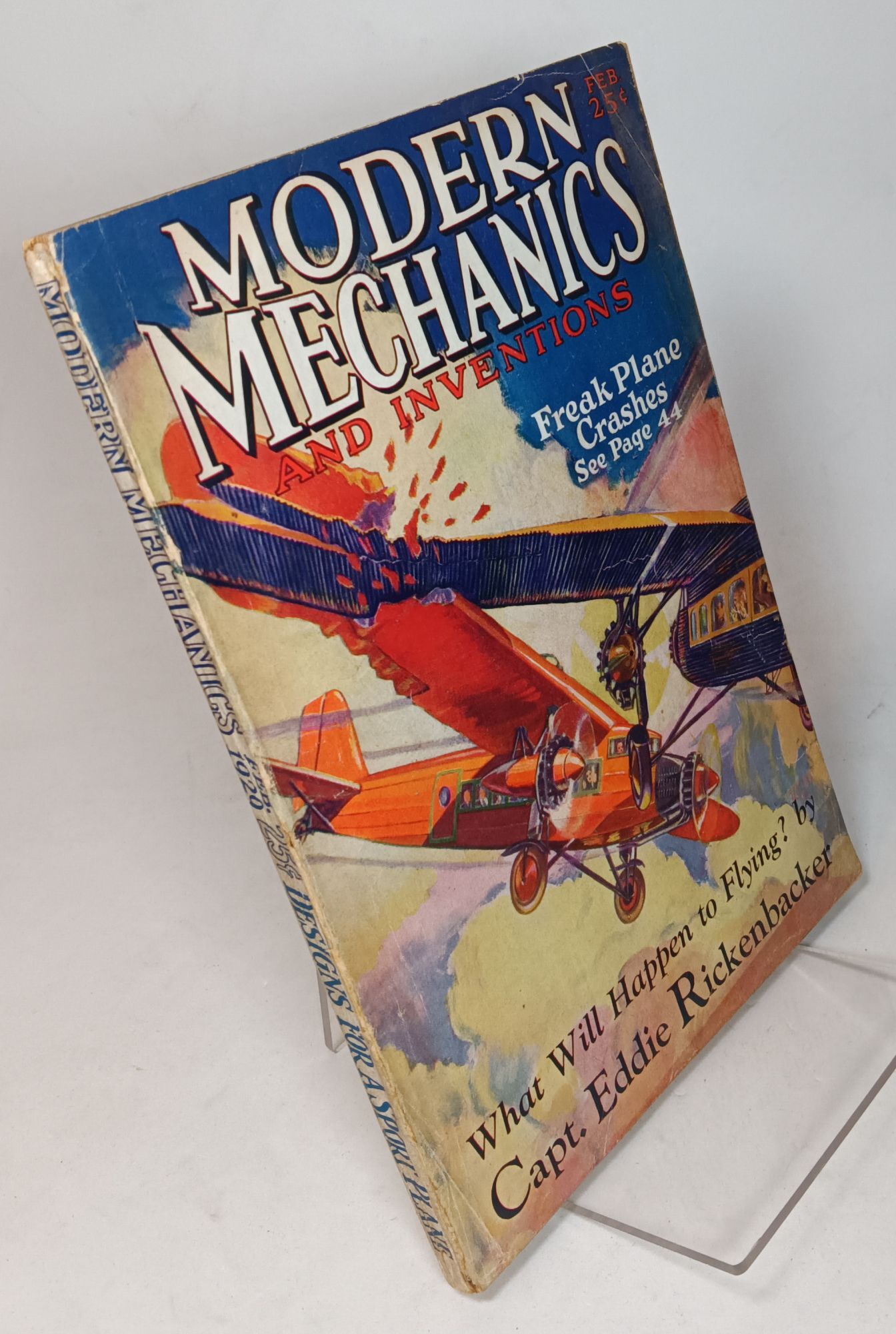 Modern Mechanics and Inventions Volume I, #IX Feb., 1929 | Capt. Eddie ...