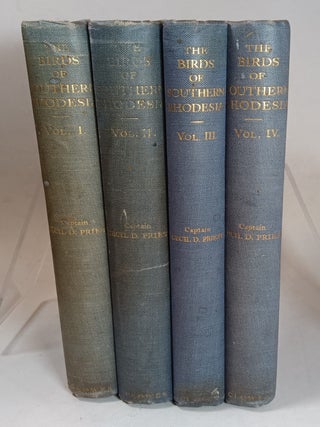 Item #137966 The Birds of Southern Rhodesia (complete in four volumes). Cecil D. PRIEST