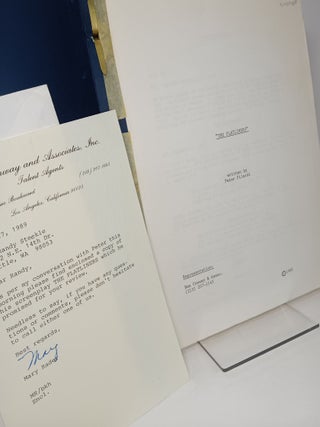 Item #139407 "The Flatliners" review screenplay (with related ephemera). Peter FILARDI
