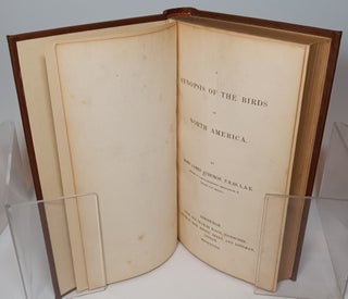 A Synopsis of the Birds of North America