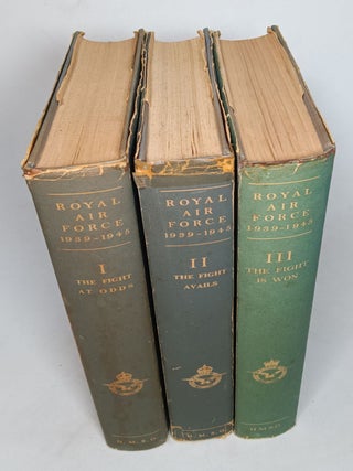Item #140878 Royal Air Force, 1939-1945 (complete in three volumes). Denis RICHARDS