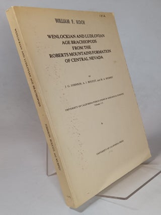 Item #157811 Wenlockian and Ludlovian Age Brachipods from the Mountains Formation of Central...