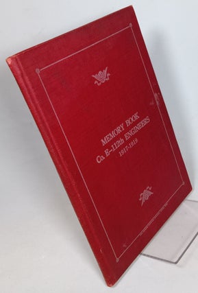 Item #160587 Memory Book Co. E, 112th Engineers, 1917-1919. Associated Members of Co. E
