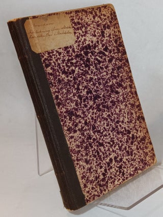 Item #162372 Forteckning ofver Kongl. Bibliothekets I Stockholm: Islandska Handskrifter (Swedish...