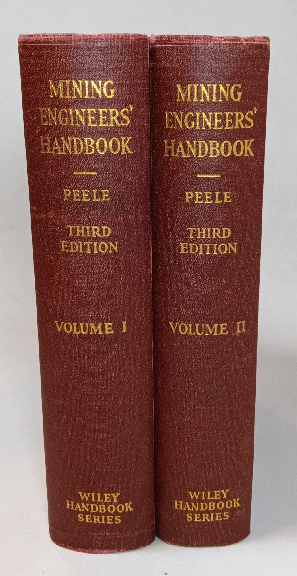 Mining Engineers' Handbook | Robert PEELE | 3rd Ed