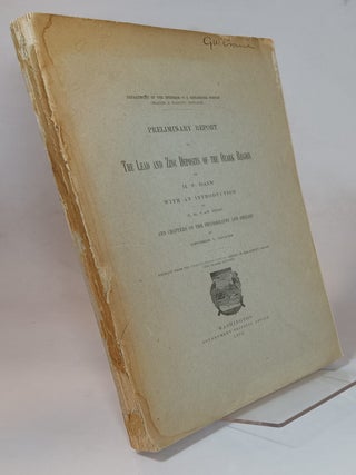 Item #164996 Department of the Interior U. S. Geological Survey Preliminary Report on the Lead...