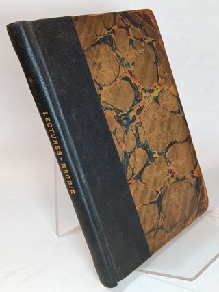 Item #165890 Lectures Illustrative of Certain Local Nervous Affections. Sir Benjamin C. BRODIE,...