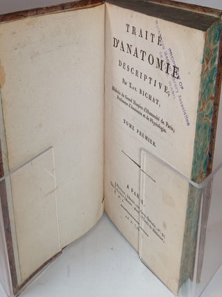 Traite D’Anatomie Descriptive / Treatise on Descriptive Anatomy (5 volumes)