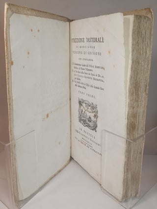 Istruzione Pastorale di Monsignor Vescovo Di Soissons che condanna I. Il Commentario Latino del P. Giovanni Arduino Gesuita, sul Nuovo Testamento. II. Le Tre Parti della Storai del Popolo di Dio, EC. DEL p. Isacco Giuseppe Berruyer, pur Gesuita. III. Varj Libelli usciti in Disesa della Seconda Parte della suddetta Istoria. – 2 Volumes