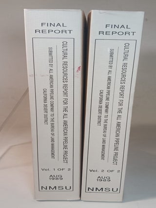 Item #166609 Cultural Resources Report for the All American Pipeline Project: Santa Barbara,...