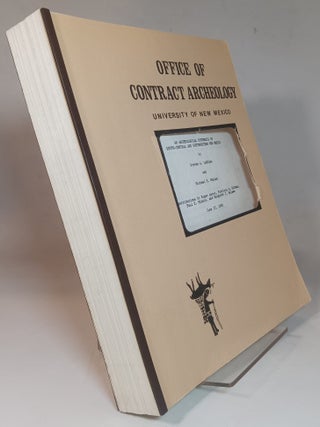 Item #166733 An Archeological (sic) Synthesis of South-Central and Southwestern New Mexico....