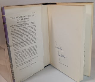 The Reminiscences of Solar Pons