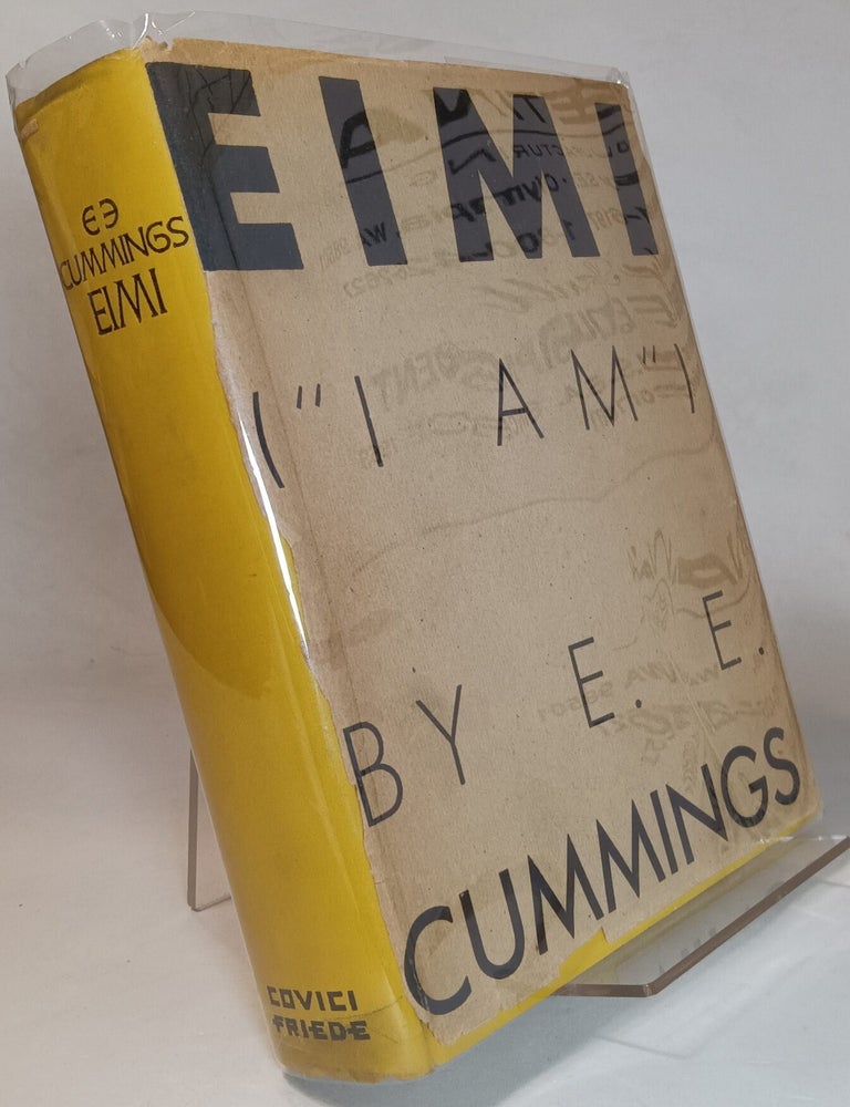Item #168729 EIMI ("I Am"). E. E CUMMINGS.