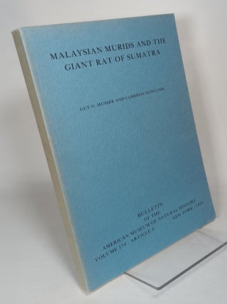 Item #74465 Malaysian Murids and the Giant Rat of Sumatra. MUSSER and Cameron Newcomb with,...