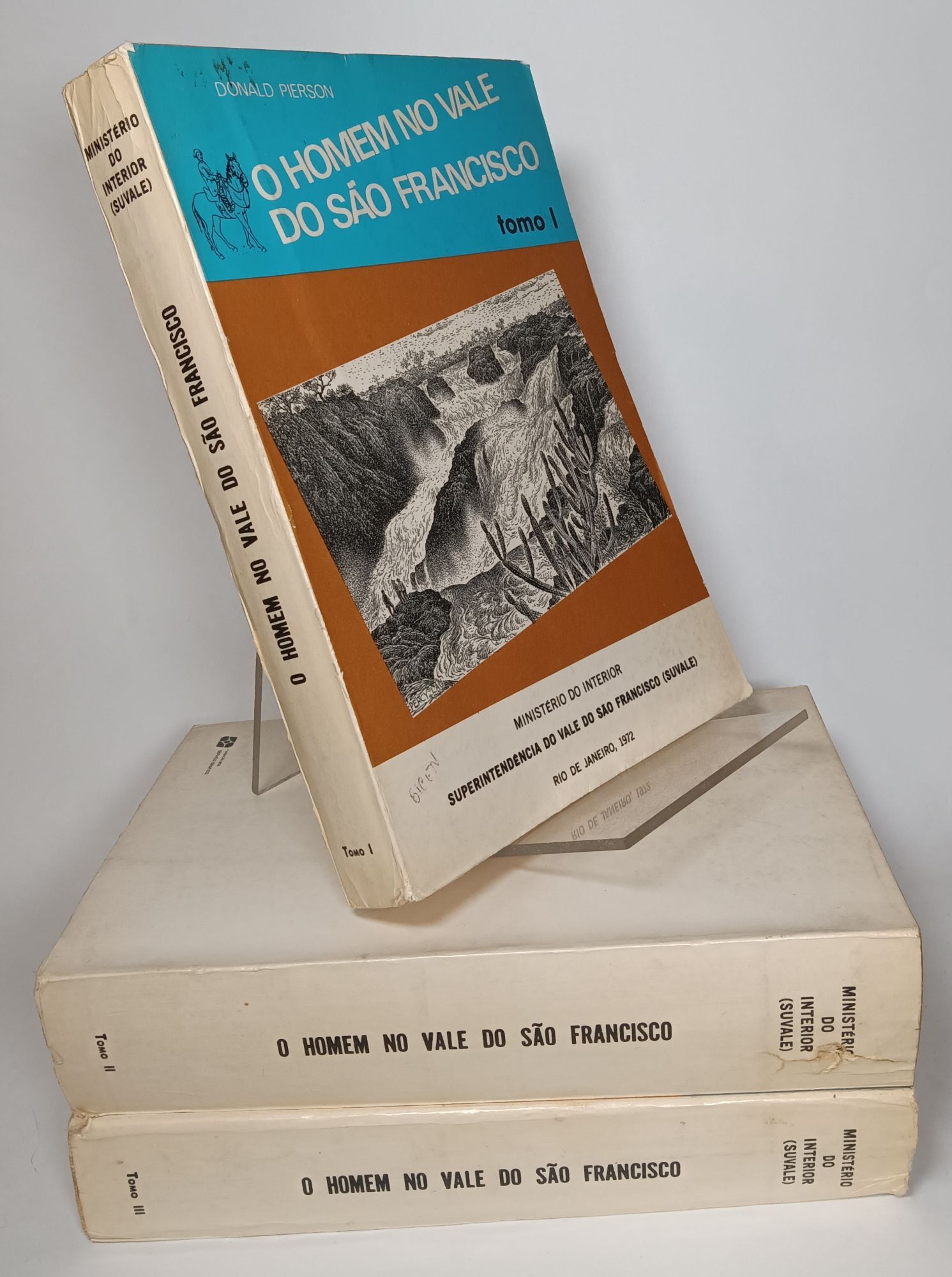 O Homem No Vale do Sao Francisco em 3 Tomos traducao Maria Kerberg ...