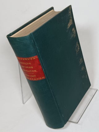 Item #90556 Annual Report of the American Unitarian Association, for the fiscal year, May 1, 1923...