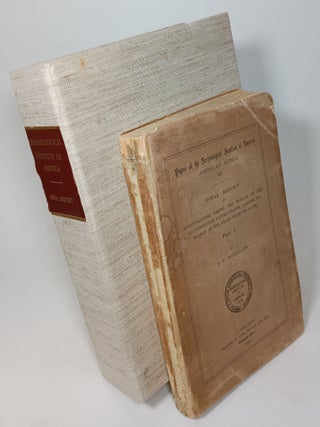Item #99622 Final Report of Investigations Among the Indians of the Southwestern United States...